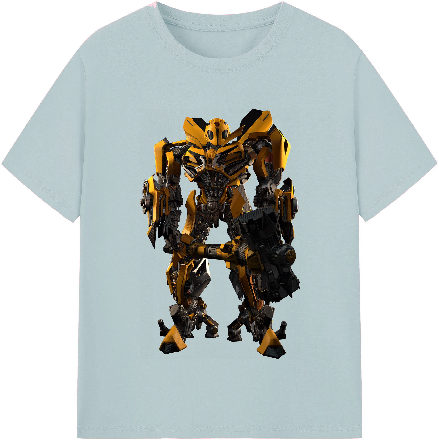 （画像用） Transformers トランスフォーマー 綿100％半袖Tシャツ（フロントプリント）